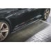 Накладки сплиттеры на пороги на Audi RS5 B9 рестайл